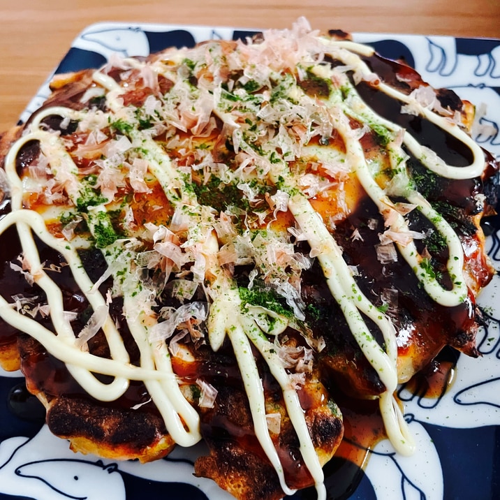 お好み焼き 〜豚キムチチーズ〜